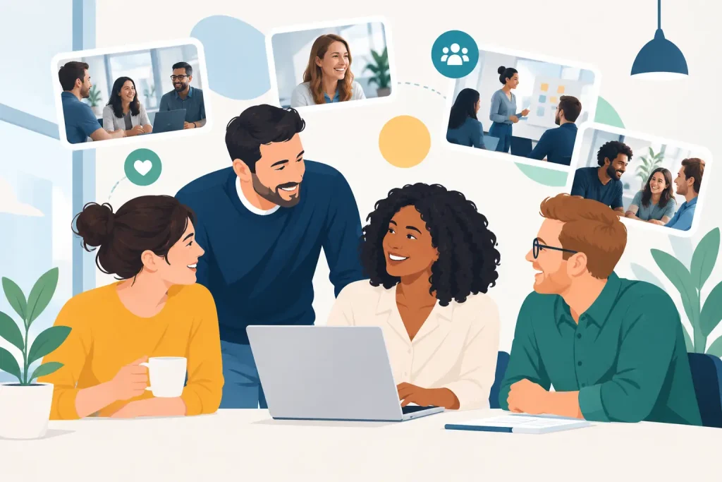 Images authentiques en communication interne d’entreprise
